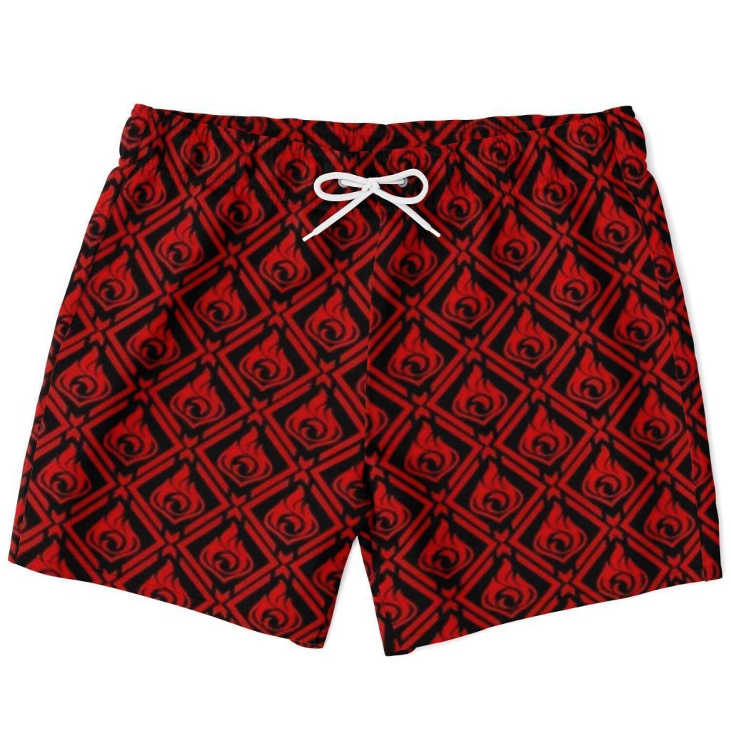 GENSHIN IMPACT PYRO Swim Trunks - Genshin Merch