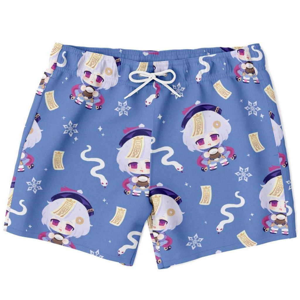 Qiqi Genshin Impact Swim Trunks 1 - Genshin Merch
