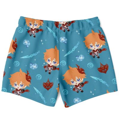 Tartaglia Genshin Impact Swim Trunks 1 - Genshin Merch