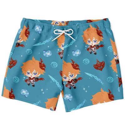 Tartaglia Genshin Impact Swim Trunks 2 - Genshin Merch